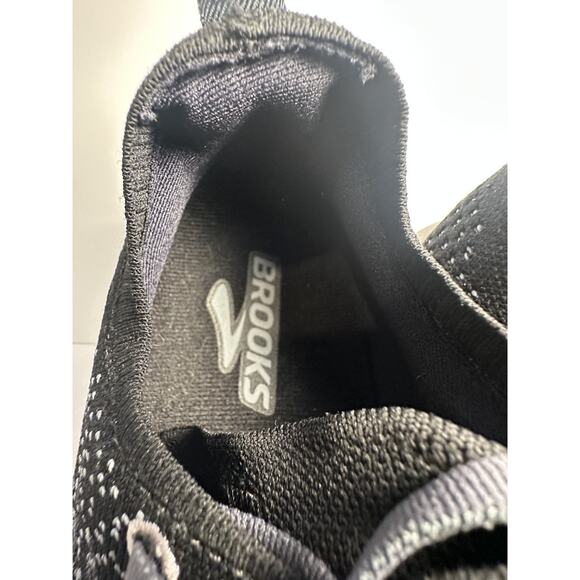 Brooks Levitate 5 Men’s 11.5 B Black Gray Knit Running Shoes DNA AMP v2 Energize - Picture 6 of 8
